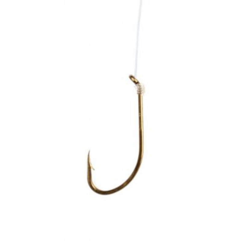 Eagle Claw Plain Shank Snelled Hooks (031)